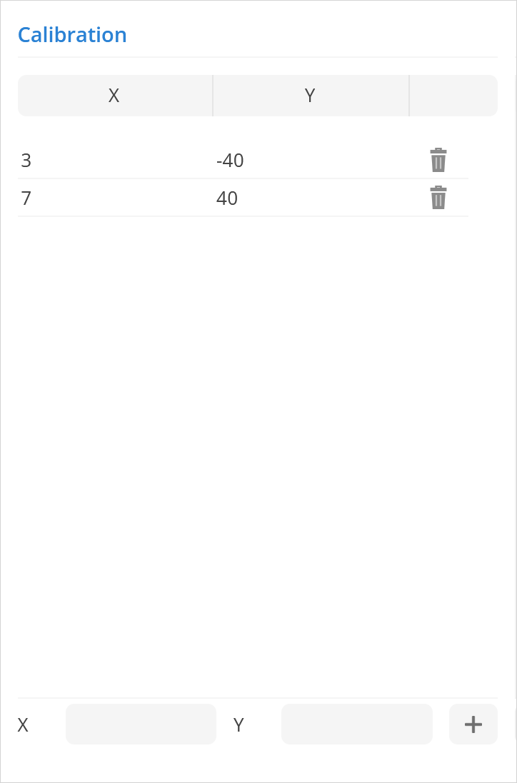 sensor calibration